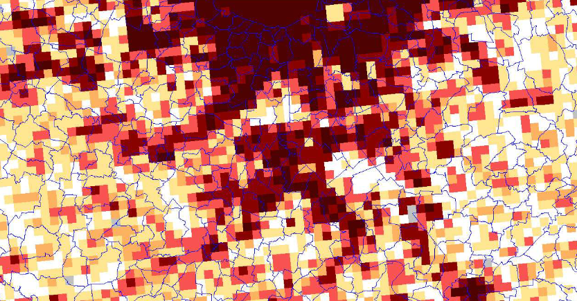 Etudes 2012 sur les zonages d'étude et la cartographie